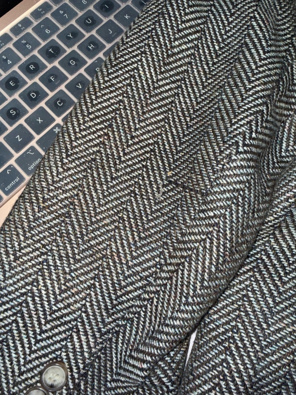 Vintage Burberry's Herringbone blazer - Picture 5 of 5